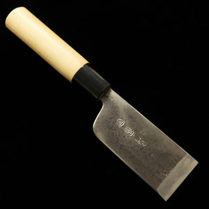 三輪 MIWA 白紙一号 黒打 革包丁 (42mm)