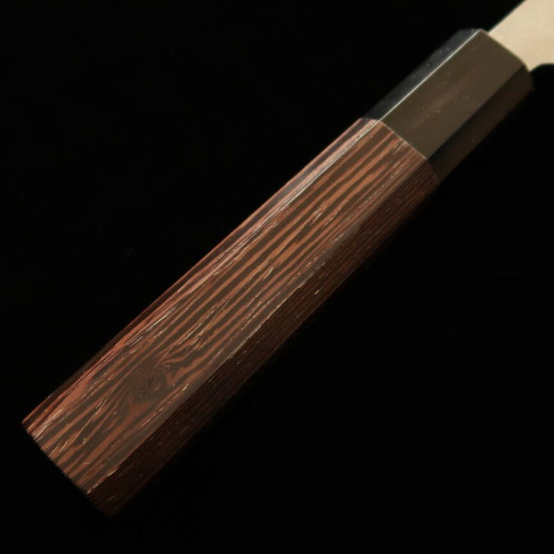 Nakiri HATSUKOKORO Shirogami No. 2 Acabamento acetinada cabo wengué (165mm)