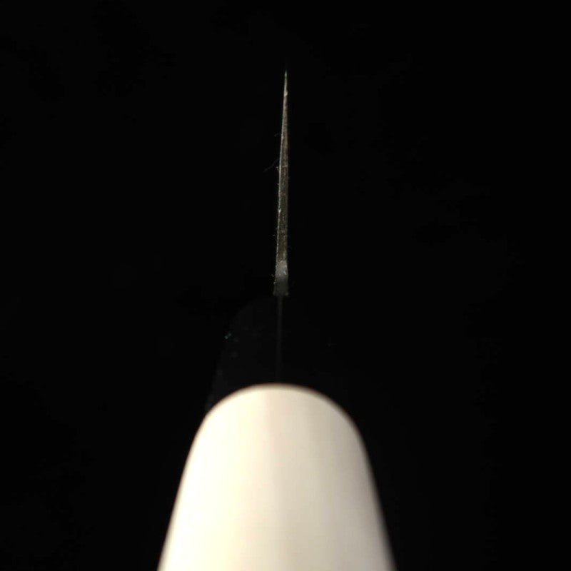 左頼光 HIDARI YORIMITSU 菜切 SK材 黒打ち 朴柄 （170mm）