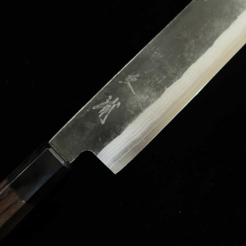 MIURA Nakiri Aogami Super steel Rosewood Handle (165mm)