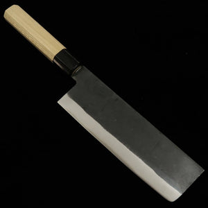 三浦 MIURA 菜切 青紙一号 ステンクラッド 黒打ち (165mm)