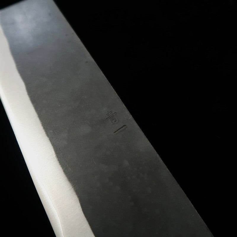 三浦 MIURA 菜切 青紙一号 ステンクラッド 黒打ち (165mm)