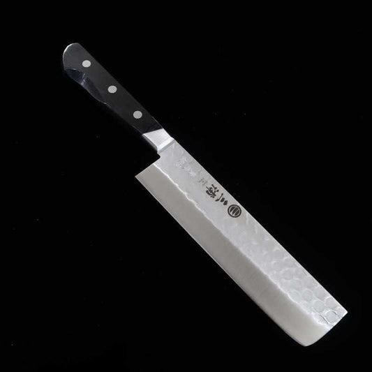 Nakiri MIURA Aogami nº 2 cabo em madeira preta (165mm)