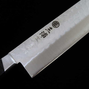 Nakiri MIURA Aogami nº 2 cabo em madeira preta (165mm)