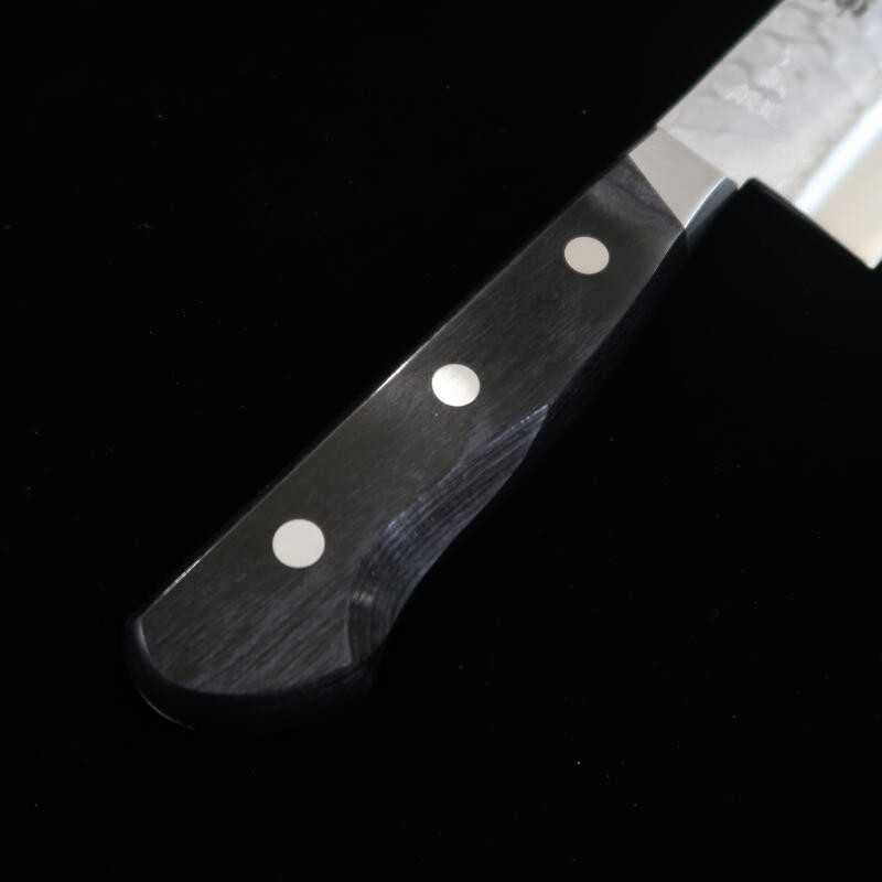 Nakiri MIURA Aogami nº 2 cabo em madeira preta (165mm)