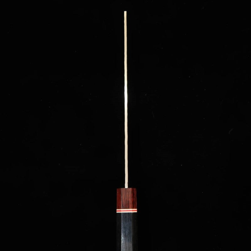 Miura martilleado rojo VG10 Damasco nakiri mango octogonal laminado (180 mm)