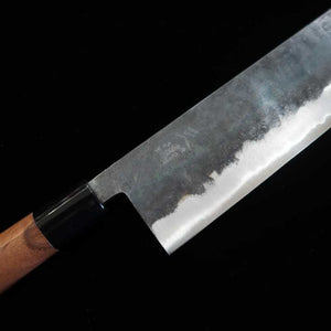 Nakiri Miura Shirogami No. 2 Kurouchi com cabo de nogueira (170mm)