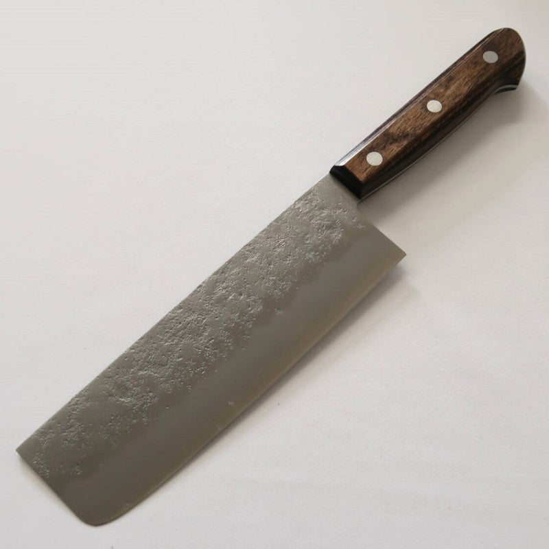 Miura MIURA, Nakiri Gin-san n°3, finition Nashiji, manche en bois composite brun (165 mm)