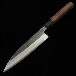 Petty HATSUKOKORO Kumokage Aogami No. 2 Steel Black Damascus Wenge Handle (150mm) 