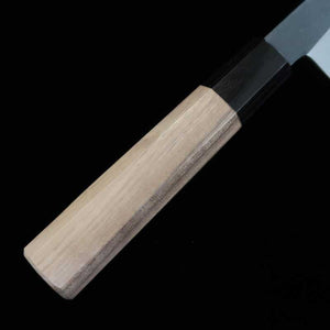 Kagekiyo Petty, finition noire, Acier Bleu #2, manche octogonal noyer (150 mm)