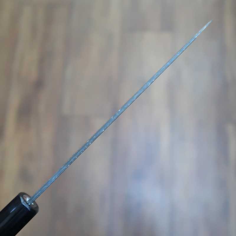 景清KAGEKIYO ペティ 黒打 青紙二号 ウォルナット八角柄（150mm）
