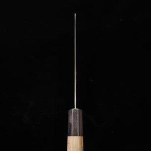 Petty KAGEKIYO ZA-18 Acabamento Damasco blackcabo Octogonal em Nogueira (150mm)