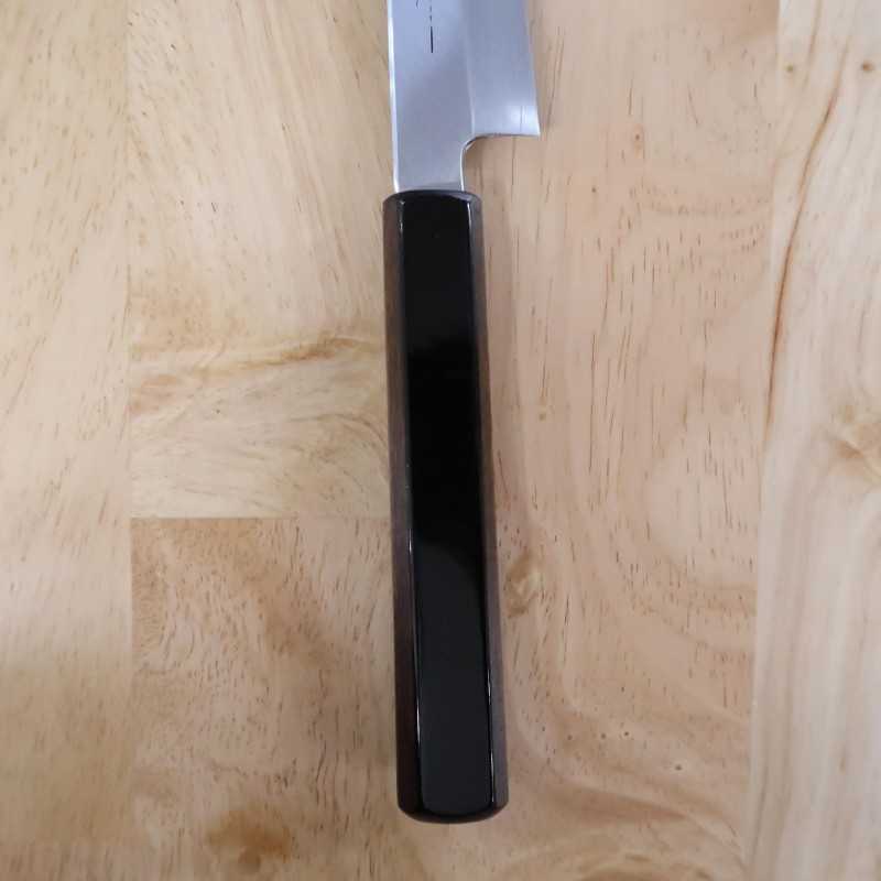 Kagekiyo Ginpaku No.3 Urushi noir brillant Petit couteau (150-210 mm)