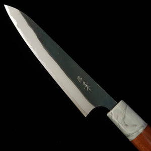 昌景MASAKAGE 水 ペティ 青紙二号 黒打ち アメリカンチェリー柄  (150mm)
