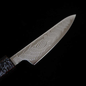 Miura MIURA Uzunami Petty SLD Inox Cabo octogonal de carvalho com laca (80 mm)