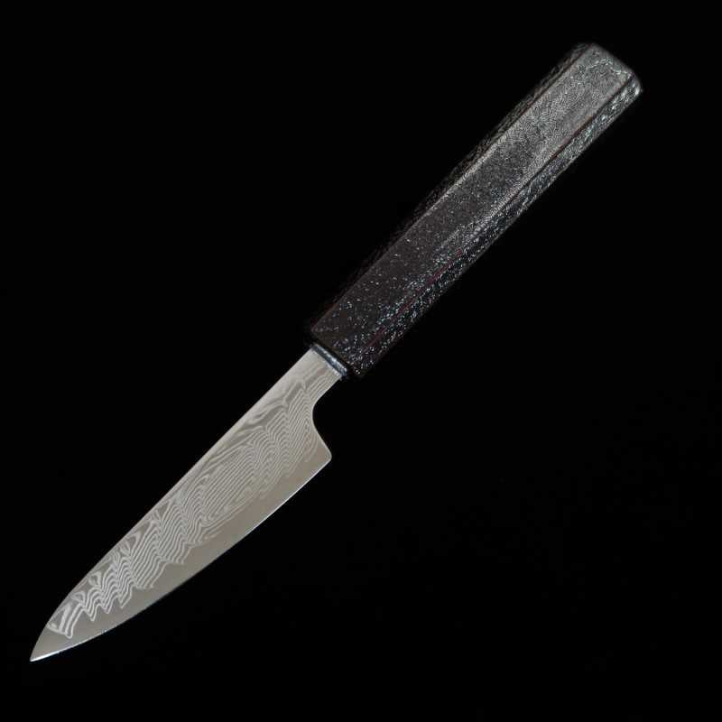 Miura MIURA Uzunami Petty SLD Inox Cabo octogonal de carvalho com laca (80 mm)