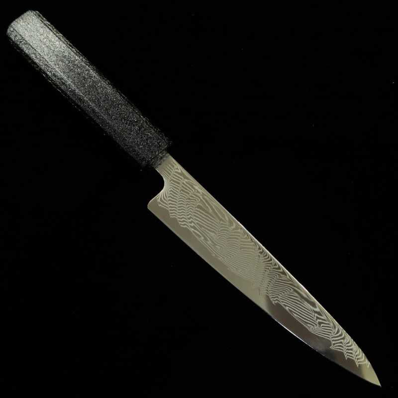 Miura MIURA Uzunami SLD inox Petty, cabo octogonal de carvalho laqueado (135mm)