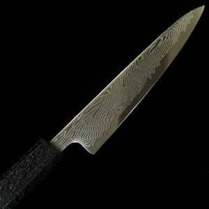 MIURA – Uzunami, petty en SLD inox, manche octogonal en chêne laqué (135 mm)