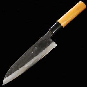 MIWA Petty acier bleu #1, finition kuro-uchi, manche en orme (140mm)
