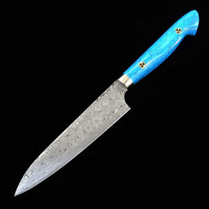 Petty NIGARA SG2 damasco padrão escuro Cabo personalizado (150mm)