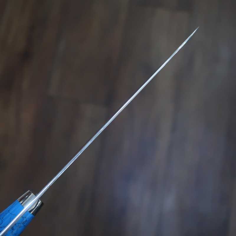Petty NIGARA SG2 damasco padrão escuro Cabo personalizado (150mm)