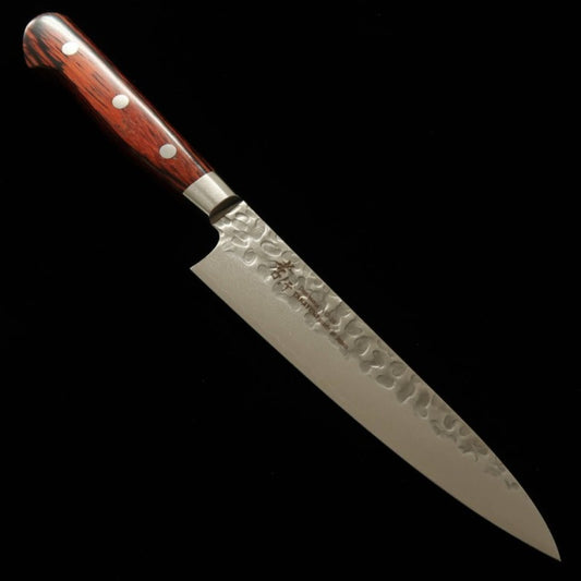 Japanese Petty Knife - SAKAI TAKAYUKI - VG10 33 layers Damascus Stainless Steel hammered (150mm)