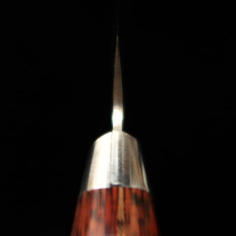 SAKAI TAKAYUKI Cuchillo petty VG10 Damasco de 33 capas martillado Mango de caoba (120/150 mm)
