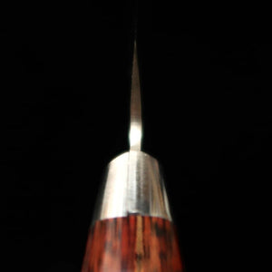 SAKAI TAKAYUKI Cuchillo petty VG10 Damasco de 33 capas martillado Mango de caoba (120/150 mm)