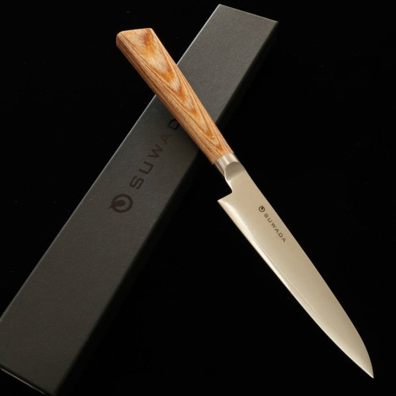 諏訪田製作所 SUWADA ペティ VG10 積層合板柄 (120mm)