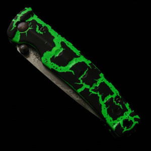 Canivete MCUSTA edição limitada Infinity 004 Venom Damascus (85mm)