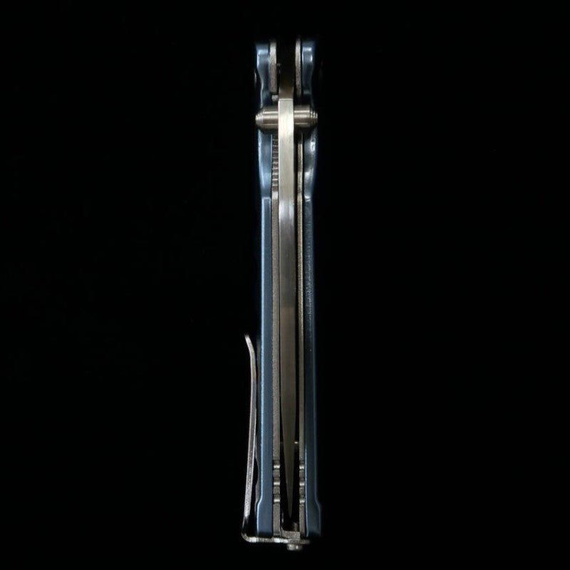 Canivete MCUSTA Katana Inox VG-10 Azul/Laranja (85mm)