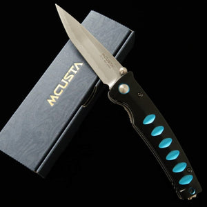 Mcusta MCUSTA - Série Katana - MC-0041C - VG-10 - Noir/Bleu (85 mm)