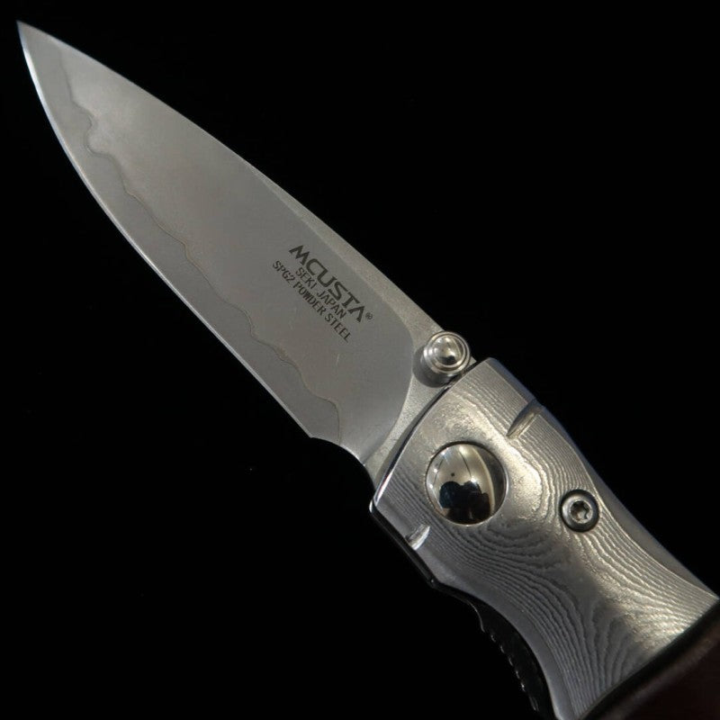 Canivete MCUSTA Shinra Mixture Bambu Inox SG2 Cabo em Iron wood (71mm)