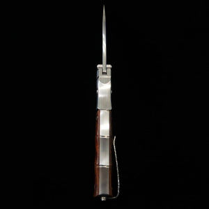 Canivete MCUSTA Shinra Mixture Bambu Inox SG2 Cabo em Iron wood (71mm)