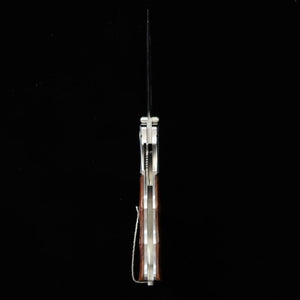 Canivete MCUSTA Shinra Mixture Bambu Inox SG2 Cabo em Iron wood (71mm)