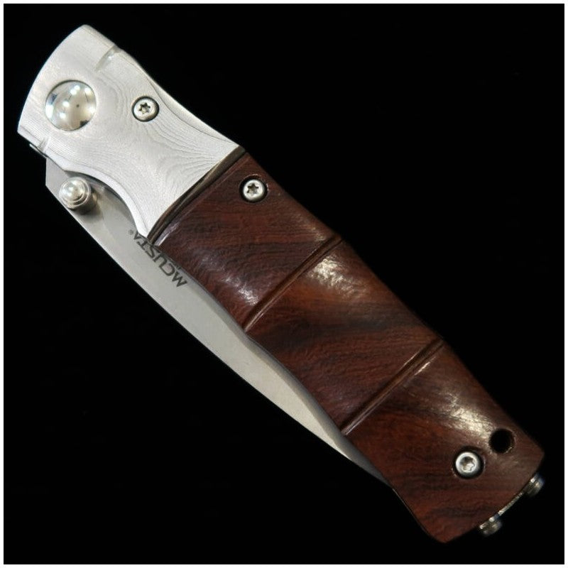 Canivete MCUSTA Shinra Mixture Bambu Inox SG2 Cabo em Iron wood (71mm)