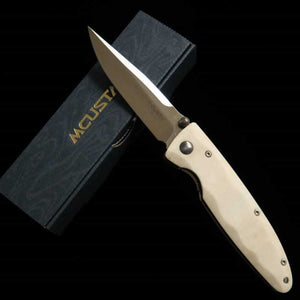 エムカスタMCUSTA クラシックウェイヴ コーリアン フォールディングナイフ MC-0019V (85mm)