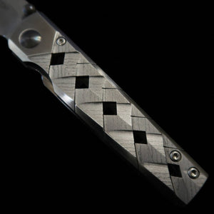 MCUSTA Série Katana VG10 Damasco 33 Camadas Prata MC-0037D (71mm)