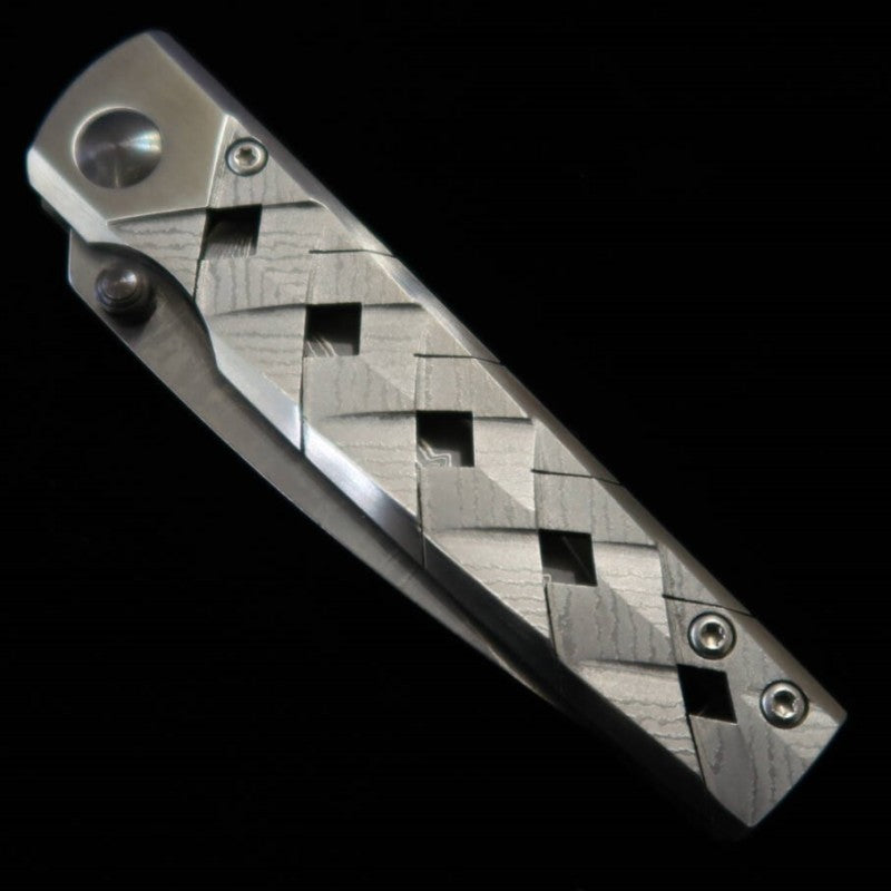 MCUSTA Série Katana VG10 Damasco 33 Camadas Prata MC-0037D (71mm)