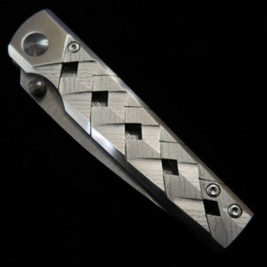 MCUSTA Série Katana VG10 Damasco 33 Camadas Prata MC-0037D (71mm)