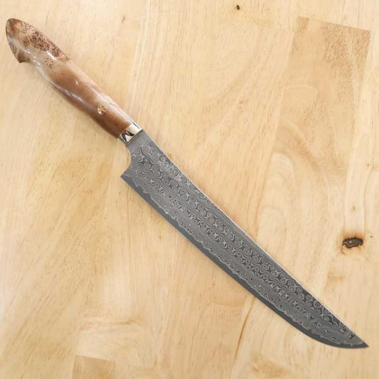 Sujihiki NIGARA SG2 Dark Pattern Round Tip Custom Handle (270mm)