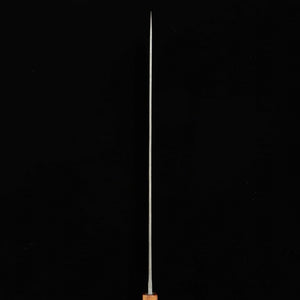 初心 HATSUKOKORO ヨロコビ 先丸筋引 SLD 黒打ちダマスカス スタビライズウッドハンドル (450mm)