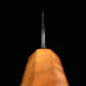 初心 HATSUKOKORO ヨロコビ 先丸筋引 SLD 黒打ちダマスカス スタビライズウッドハンドル (450mm)