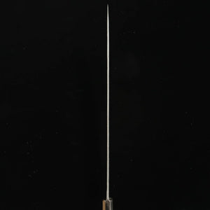 初心 HATSUKOKORO ヨロコビ 先丸筋引 SLD 黒打ちダマスカス 黒檀銀巻柄 (390mm)
