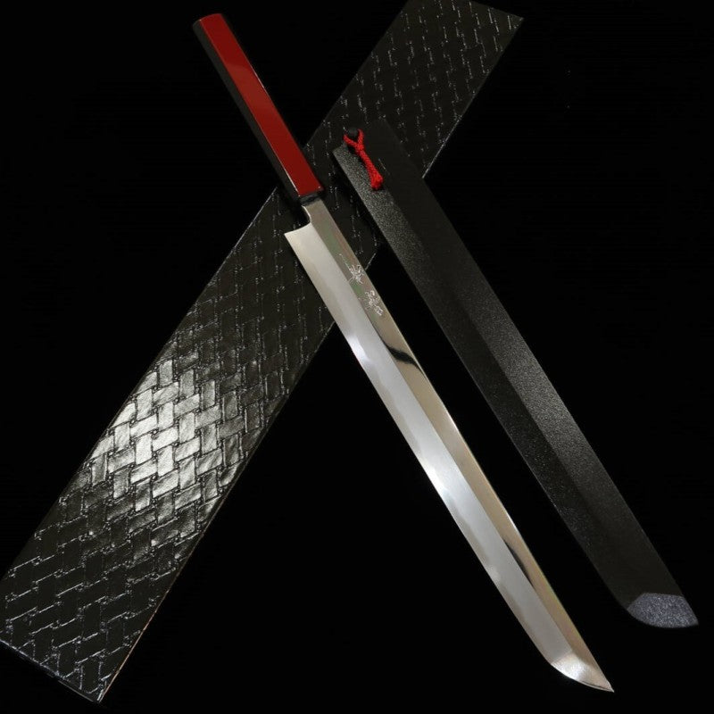 KAGEKIYO Sakimaru takohiki Shirogami No.1 Urushi Akaro (300mm)