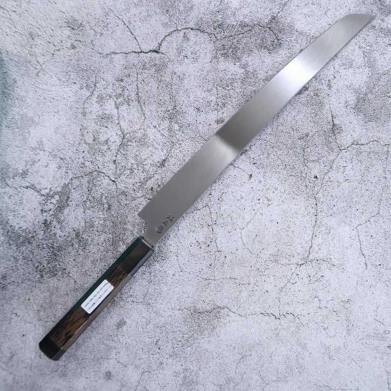堺孝行 SAKAI TAKAYUKI 斬月 銀紙三号 先丸蛸引 ウェンジ八角柄 (300mm)