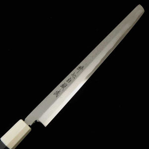 Sakimaru Takohiki SUISIN by Kenji Togashi Hakutan-ryu Shirogami No. 1 with lacquered sheath Ebony handle (300/330mm)