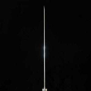 TADOKORO HAMONO by Makoto - Faca Saki-maru Takobiki, polimento espelhado, aço Gin-san nº3, cabo Corian (300mm)