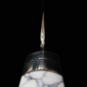 TADOKORO HAMONO by Makoto - Faca Saki-maru Takobiki, polimento espelhado, aço Gin-san nº3, cabo Corian (300mm)