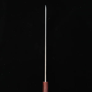 田所刃物 TADOKORO HAMONO 真琴作 鏡面 銀紙三号 先丸蛸引 黒檀柄赤口輪 (300mm)